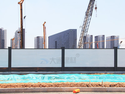 施工圍擋廠家哪家強？就選深圳大通建材專業圍擋生產廠家