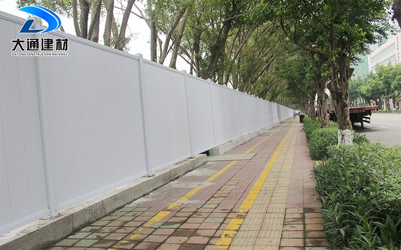 深圳市政pvc圍擋的好處，深圳大通建材圍擋廠家
