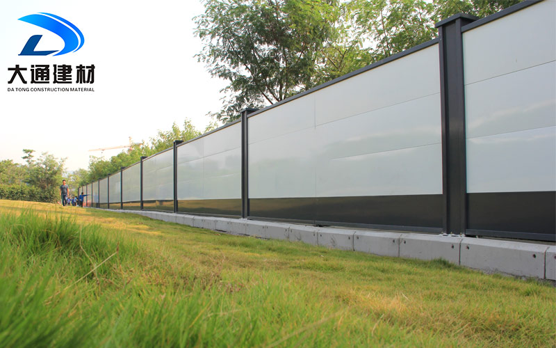 深圳市政圍擋，市政施工圍擋安裝現(xiàn)場(chǎng)效果圖