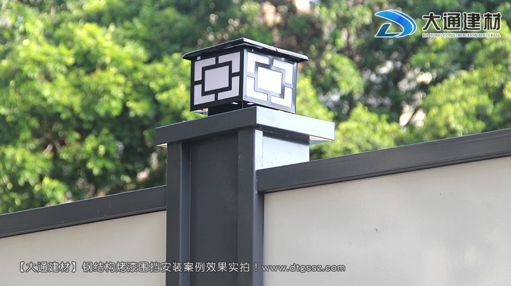 工地施工圍擋，工地施工圍擋安裝效果圖-工地施工圍擋案例，深圳市大通建材有限公司